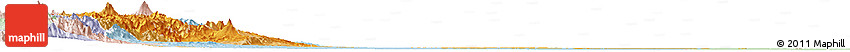 Political Shades Horizon Map of Napo, lighten