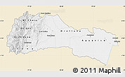 Classic Style Map of Napo, single color outside