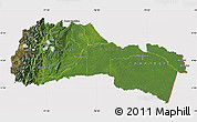 Satellite Map of Napo, cropped outside