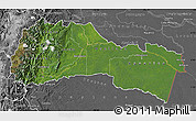 Satellite Map of Napo, desaturated