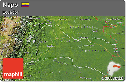 Satellite Map of Napo