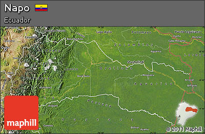 Satellite Map of Napo