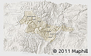 Shaded Relief 3D Map of Quijos, lighten