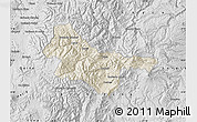 Shaded Relief Map of Quijos, desaturated