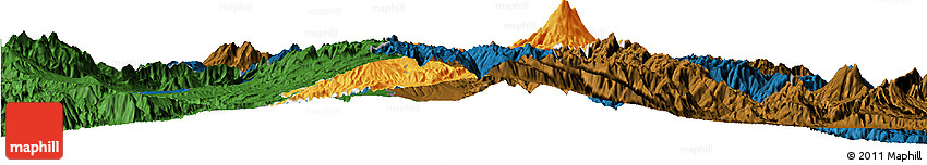 Political Horizon Map of Cayambe, darken Political Horizon Map of Cayambe, darken