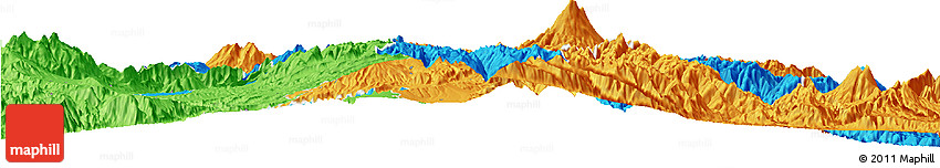 Political Horizon Map of Cayambe