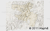 Shaded Relief 3D Map of Quito, lighten