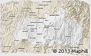 Classic Style 3D Map of Tungurahua