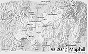 Silver Style 3D Map of Tungurahua
