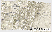 Shaded Relief 3D Map of Banos