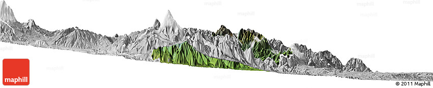 Satellite Horizon Map of Banos, lighten, desaturated Satellite Horizon Map of Banos, lighten, desaturated