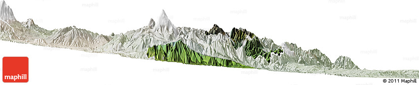 Satellite Horizon Map of Banos, lighten Satellite Horizon Map of Banos, lighten