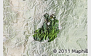 Satellite Map of Banos, lighten
