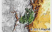 Satellite Map of Banos, physical outside
