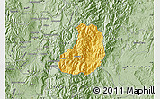 Savanna Style Map of Banos