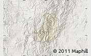 Shaded Relief Map of Banos, lighten