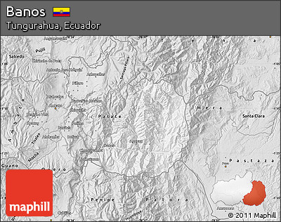 Silver Style Map of Banos