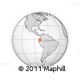 Outline Map of Banos