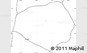 Blank Simple Map of Cevallos