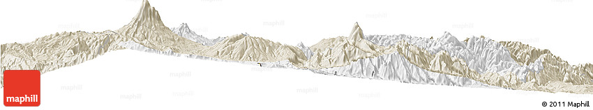 Classic Style Horizon Map of Tungurahua