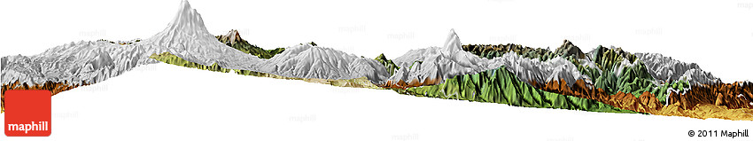 Satellite Horizon Map of Tungurahua, physical outside Satellite Horizon Map of Tungurahua, physical outside