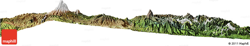 Satellite Horizon Map of Tungurahua