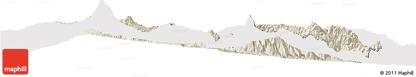 Shaded Relief Horizon Map of Tungurahua, cropped outside Shaded Relief Horizon Map of Tungurahua, cropped outside