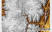 Physical Map of Tungurahua