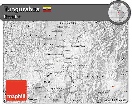 Silver Style Map of Tungurahua