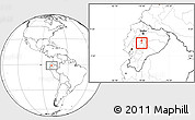 Blank Location Map of Mocha