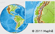 Physical Location Map of Mocha