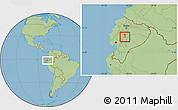 Savanna Style Location Map of Mocha, within the entire country