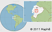 Savanna Style Location Map of Mocha, highlighted country, within the entire country