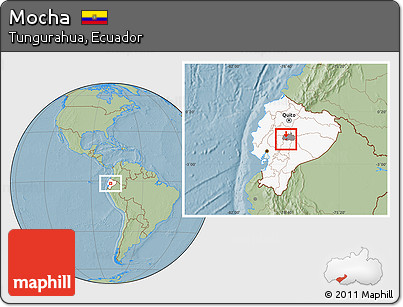 Savanna Style Location Map of Mocha, highlighted country, highlighted parent region, hill shading