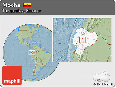 Savanna Style Location Map of Mocha, highlighted country, hill shading