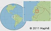 Savanna Style Location Map of Mocha