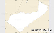 Classic Style Simple Map of Mocha