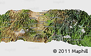 Satellite Panoramic Map of Tungurahua