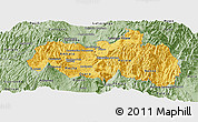 Savanna Style Panoramic Map of Tungurahua