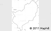 Blank Simple Map of Patate