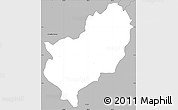 Gray Simple Map of Patate