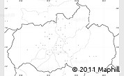 Blank Simple Map of Tungurahua, no labels