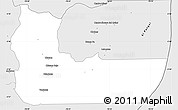 Silver Style Simple Map of Yantzaza