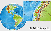 Physical Location Map of La Concordia