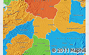 Political Map of La Concordia
