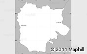 Gray Simple Map of La Concordia