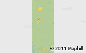 Savanna Style Map of Zona No Delimtda, single color outside