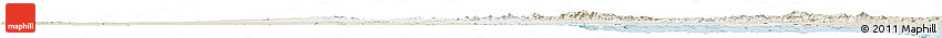 Classic Style Horizon Map of Al Bahr/Al Ahmar (RedSea)