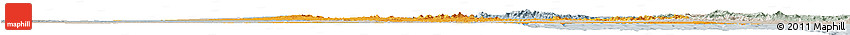 Political Horizon Map of Al Bahr/Al Ahmar (RedSea), lighten, semi-desaturated