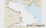 Classic Style Panoramic Map of Al Bahr/Al Ahmar (RedSea)